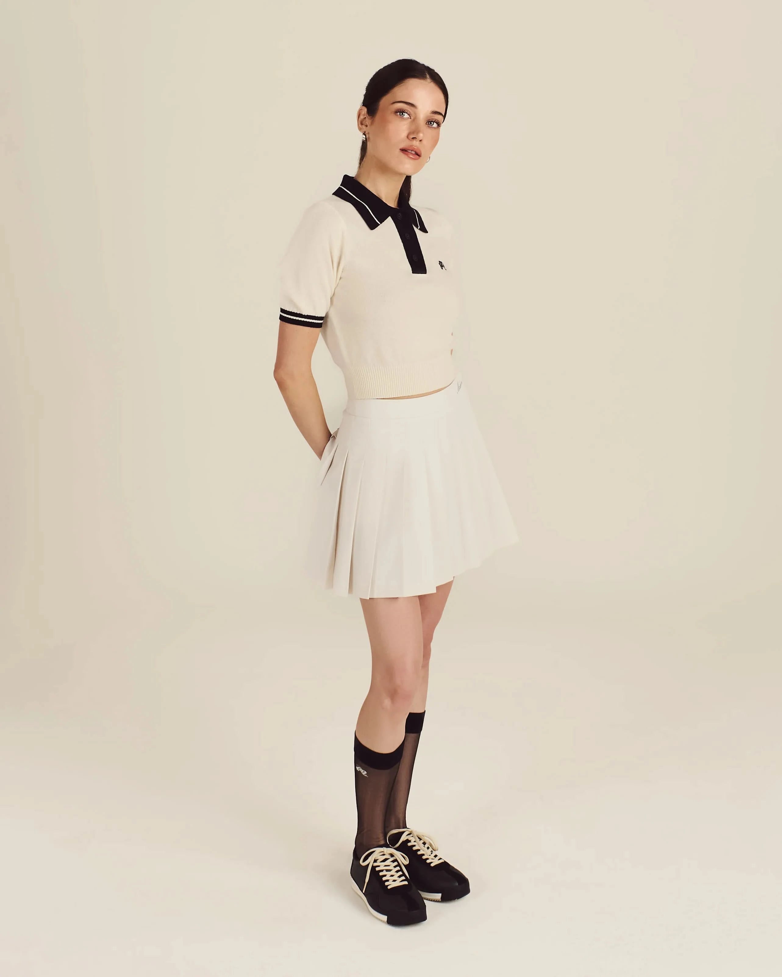 Malbon Golf Mikayla Knit Polo - Gallery Streetwear