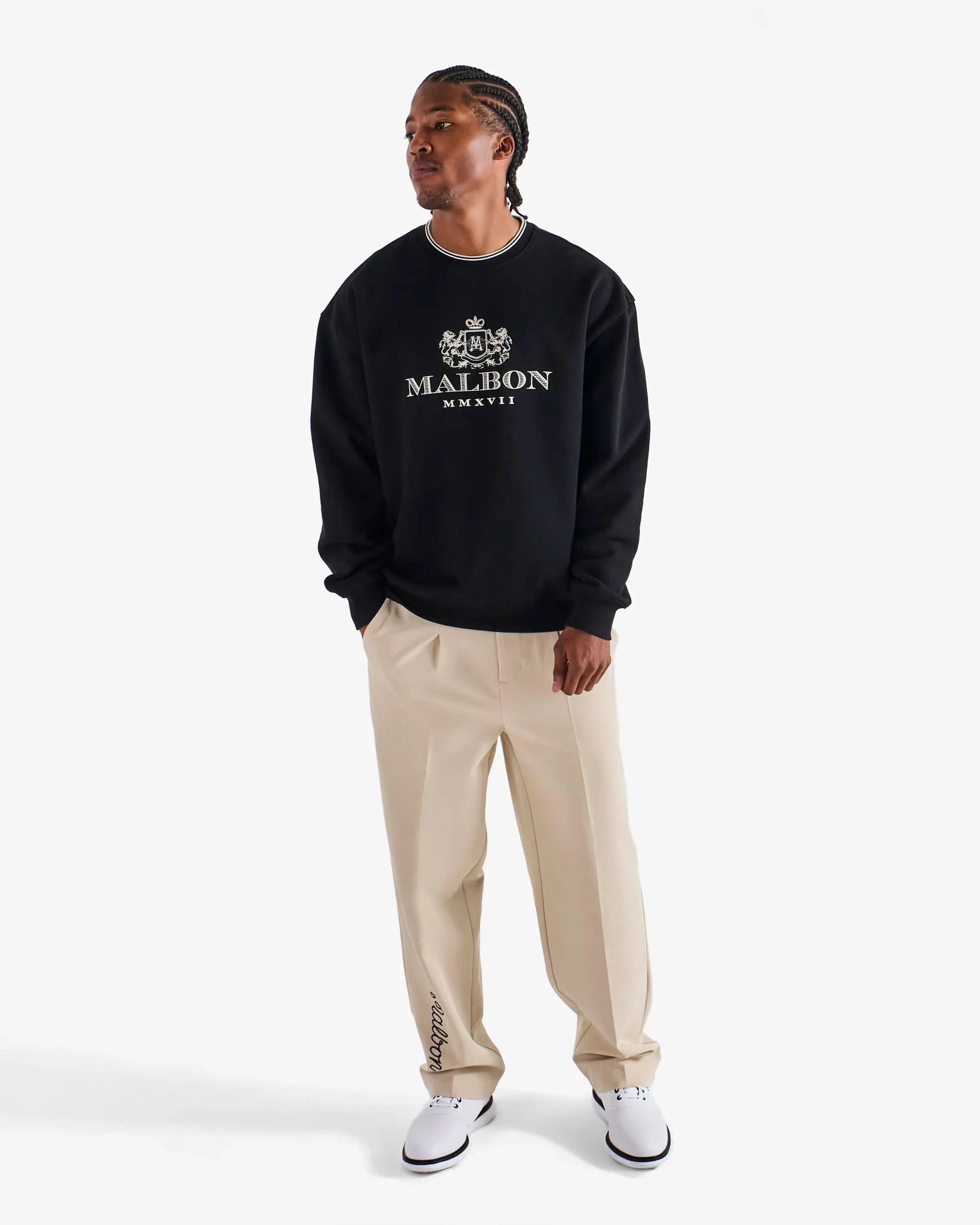 Malbon Golf Monarch Crewneck - Gallery Streetwear