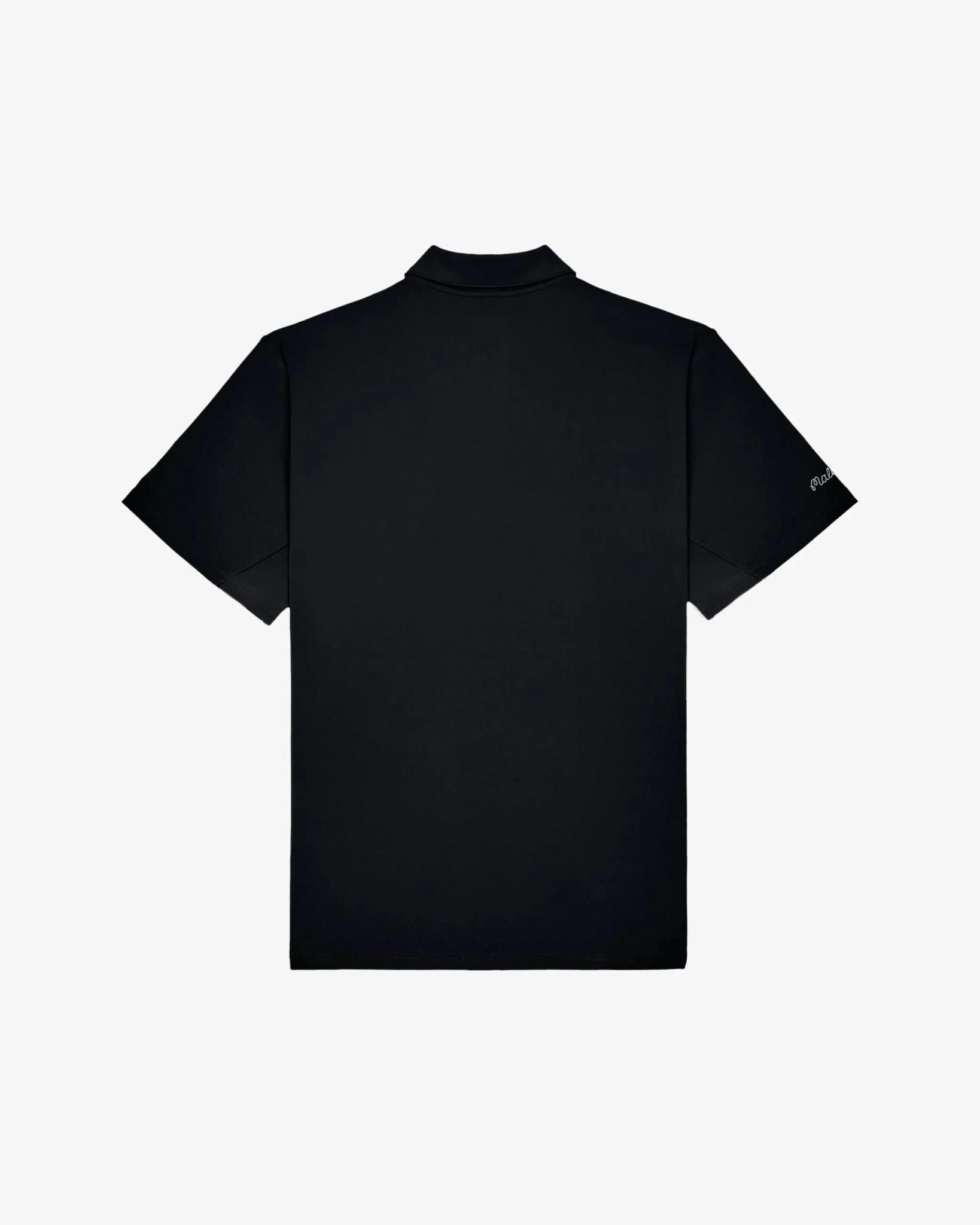 Malbon Golf – Performance Pique Polo – Black - Gallery Streetwear
