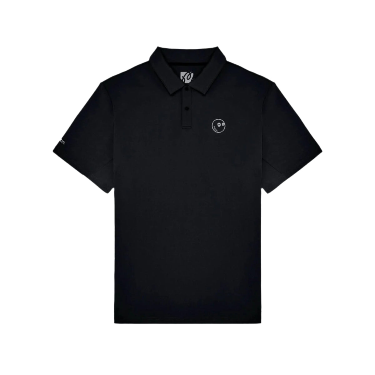 メンズウェア Malbon X CLUBHAUS Tour Polo - Black M mens-2025-us-open-malbon-golf-