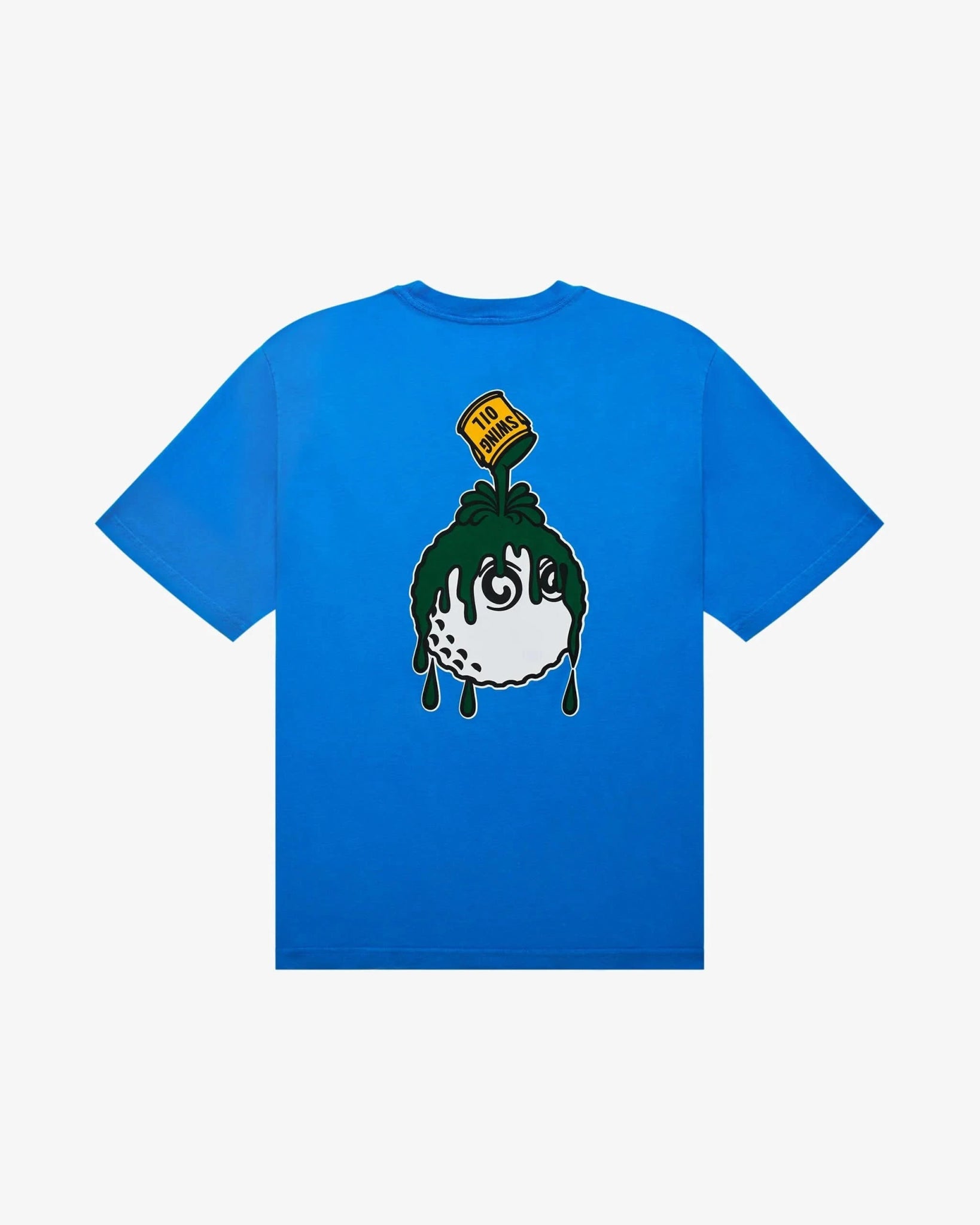 Malbon Golf Swing Oil Tee - Royal Blue - Gallery Streetwear