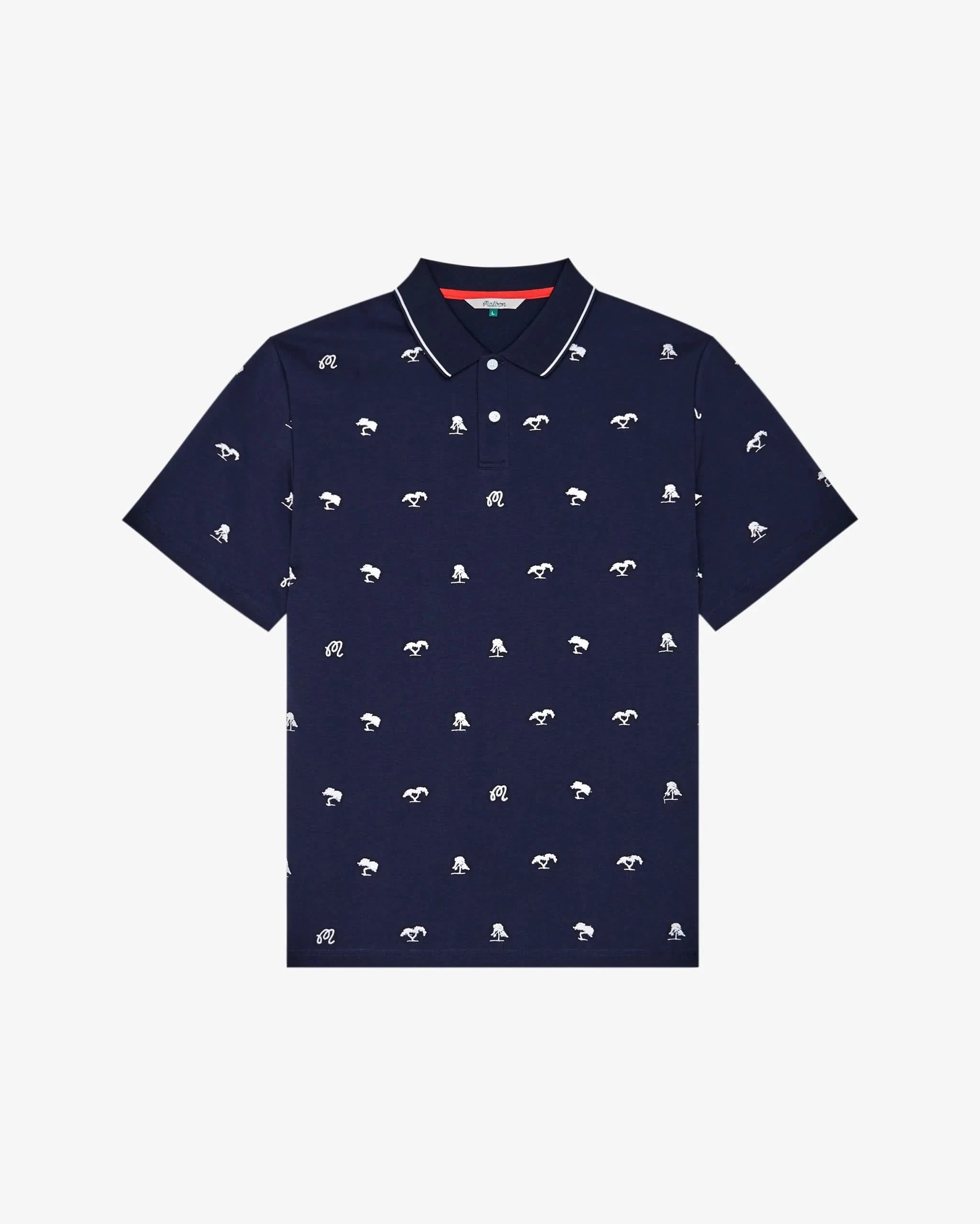 Malbon Golf Torrey Pines Polo - Navy - Gallery Streetwear