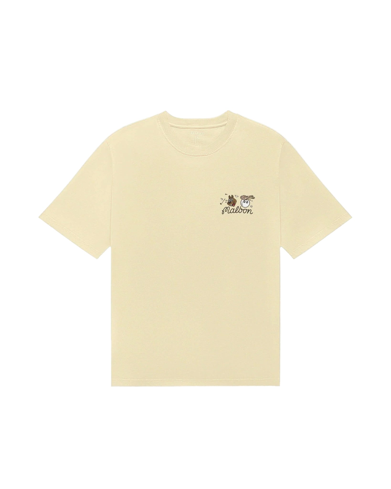 Malbon Golf | Two Man Scramble Tee – Khaki - Gallery Streetwear