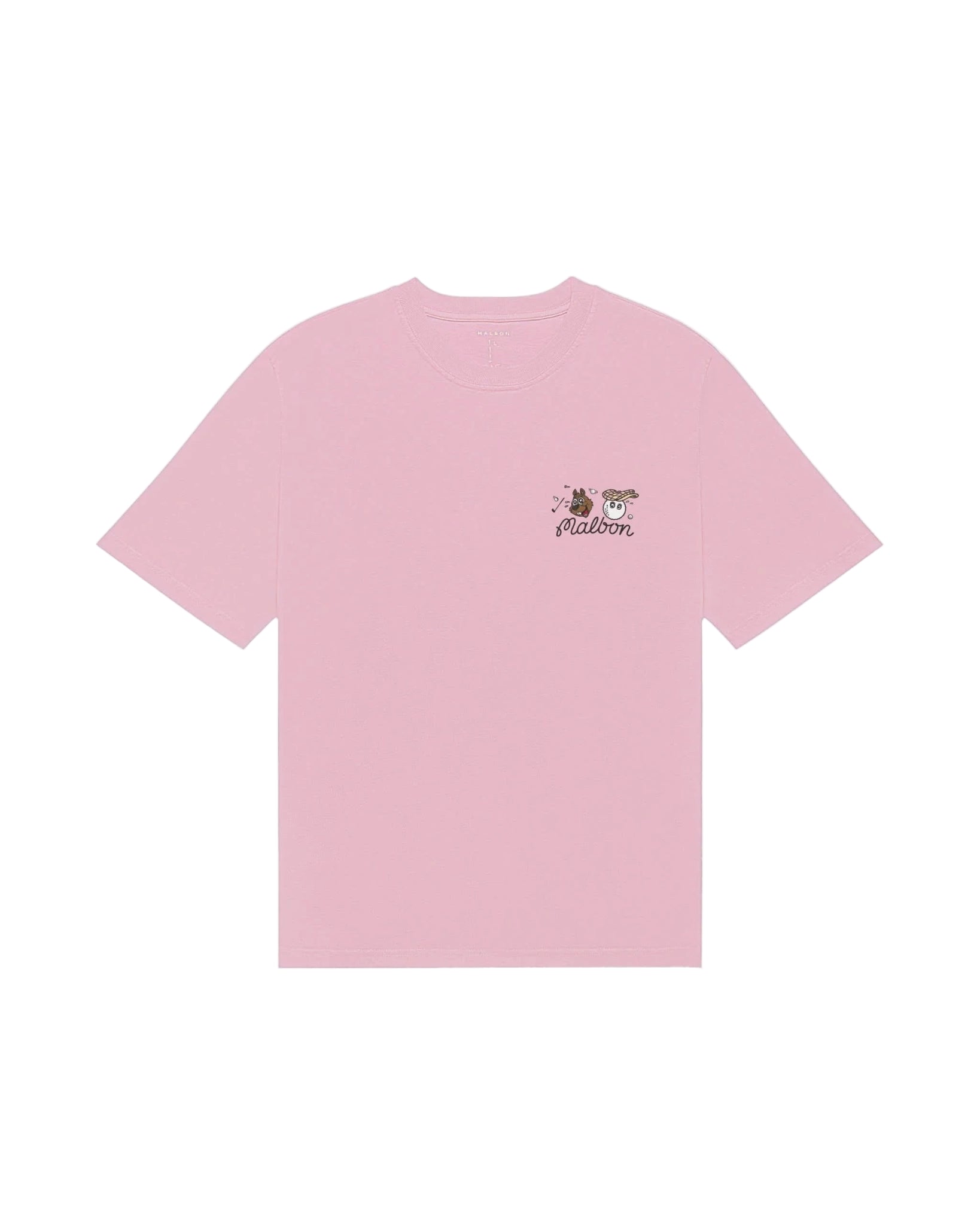Malbon Golf | Two Man Scramble Tee – Pink - Gallery Streetwear