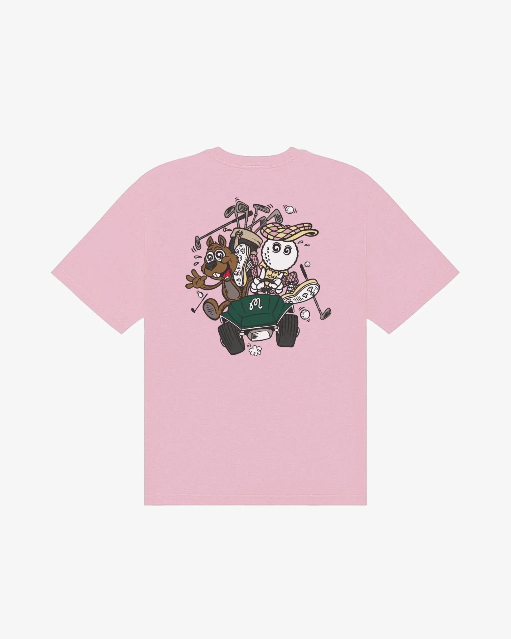 Malbon Golf | Two Man Scramble Tee – Pink - Gallery Streetwear