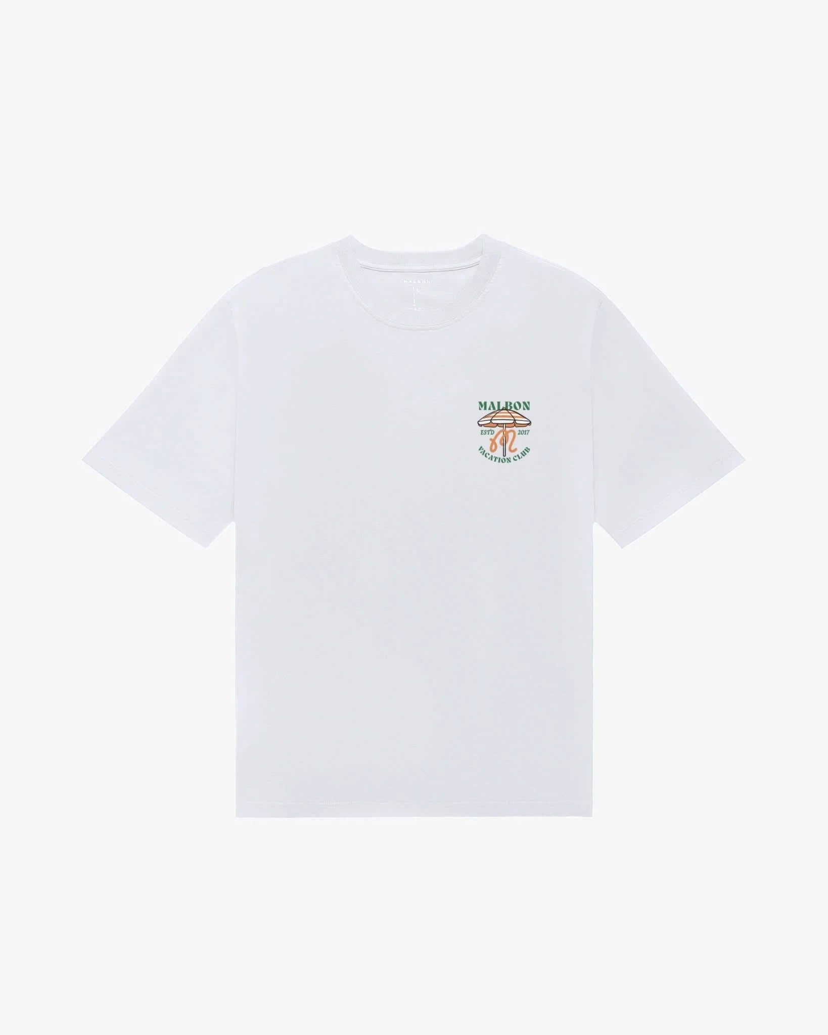 【MALBON GOLF】Logo Point Air Dot V-Neck Piste★T-Shirt Malbon Golf | Vacation Club Tee White | Gallery Streetwear