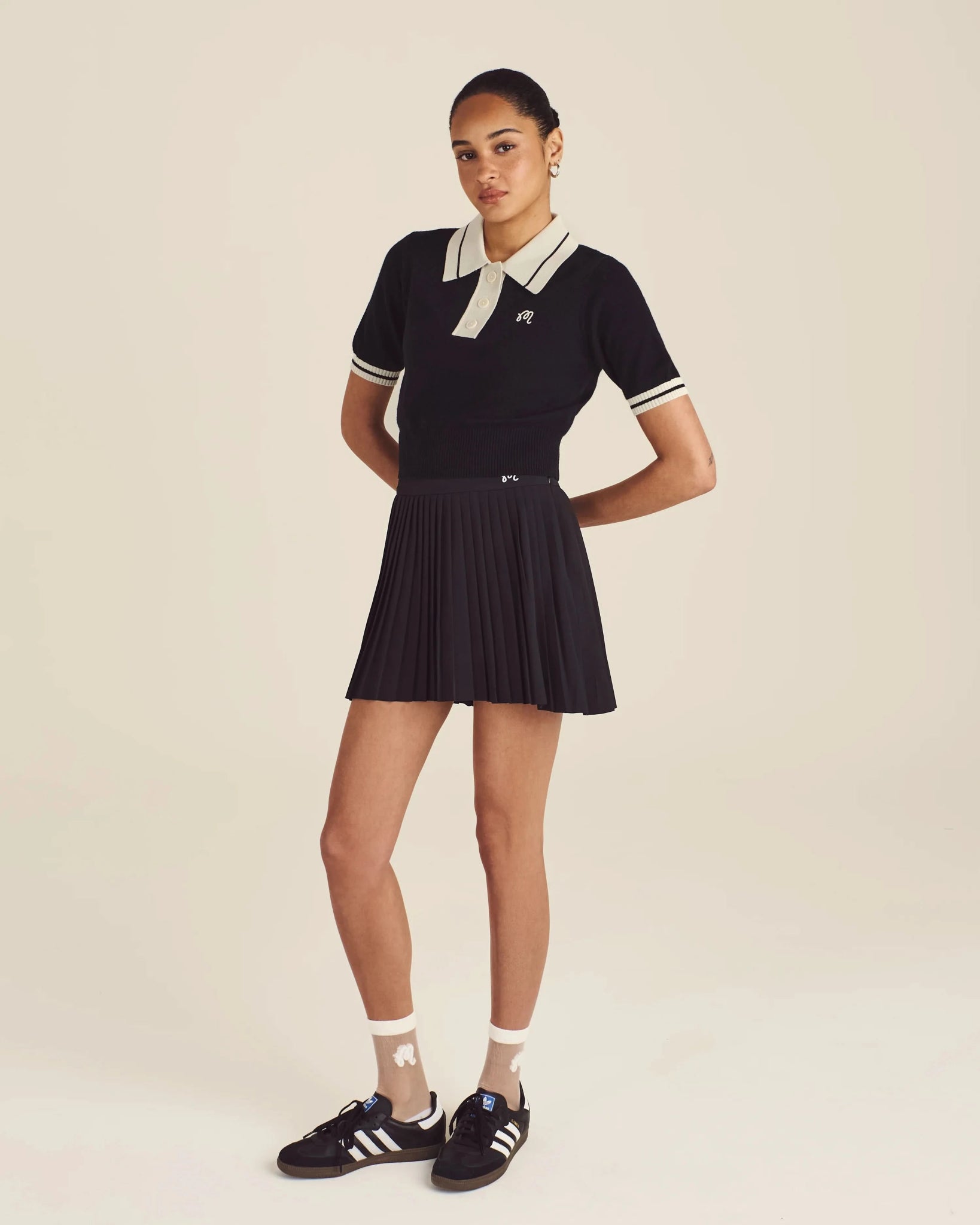 Malbon Golf Women’s Mikayla Knit Polo - Gallery Streetwear