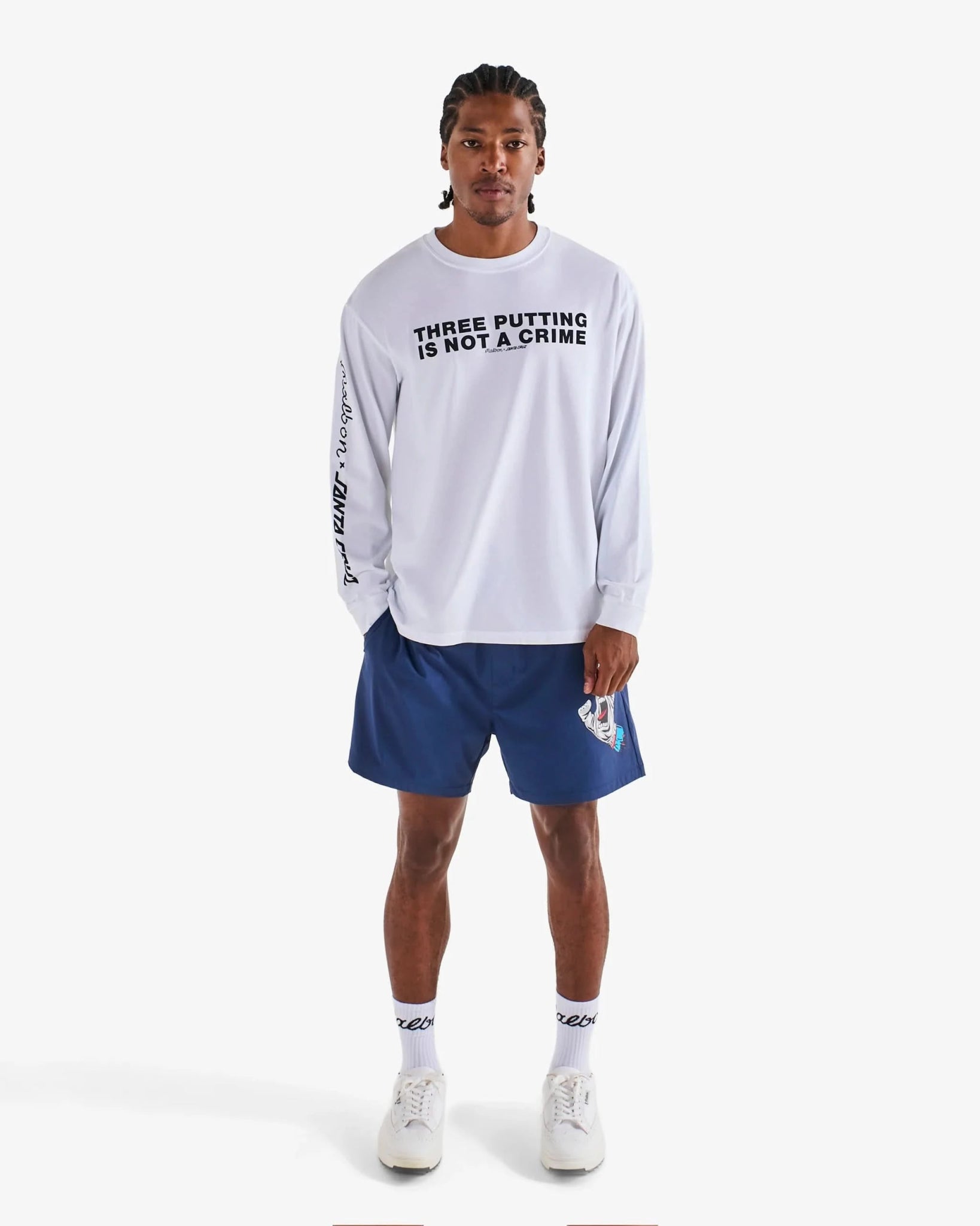 Malbon Golf x Santa Cruz | Gorse Longsleeve Tee - Gallery Streetwear