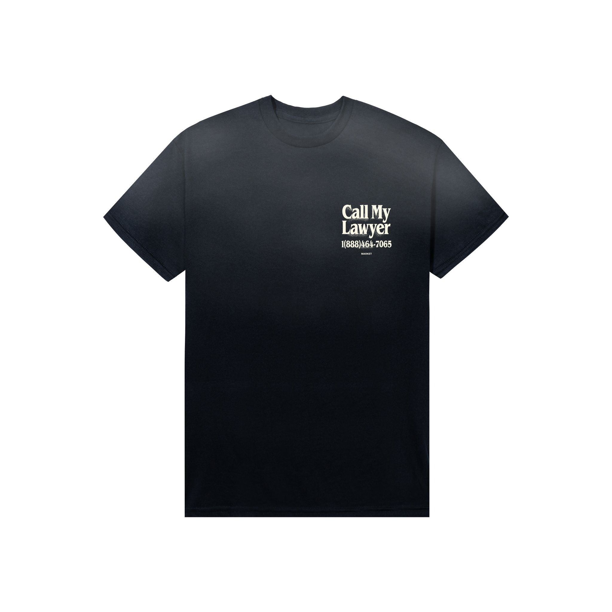 Market Studios | Call My Lawyer 3D T-Shirt – Black - Gallery Streetwear