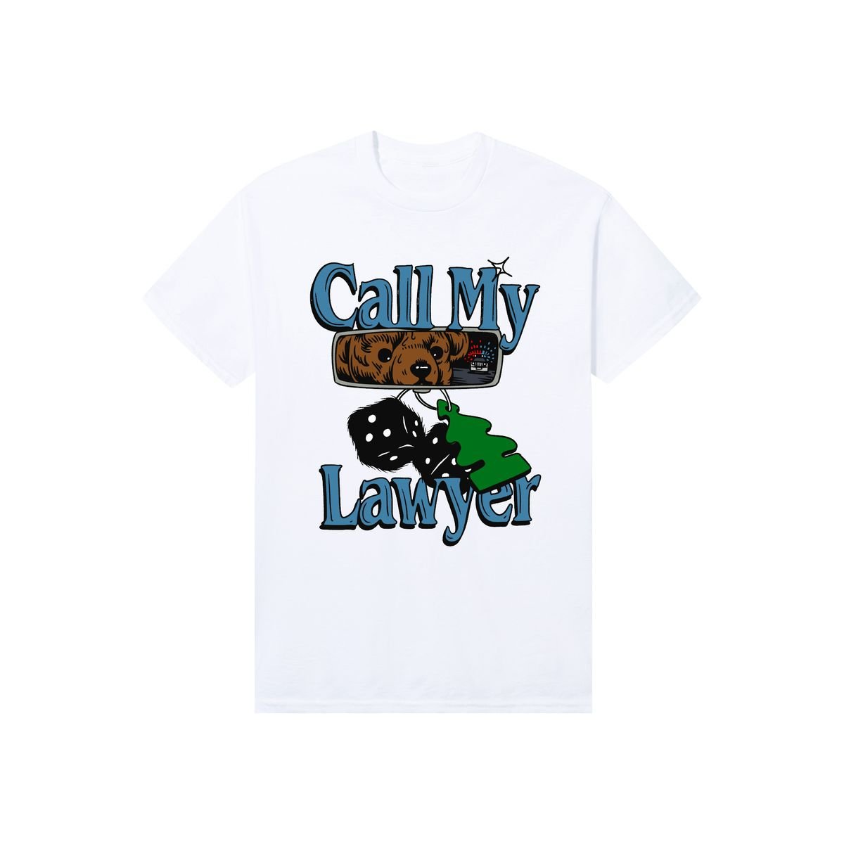 Market Studios Call My Lawyer Chase T-Shirt – White - Gallery Streetwear
