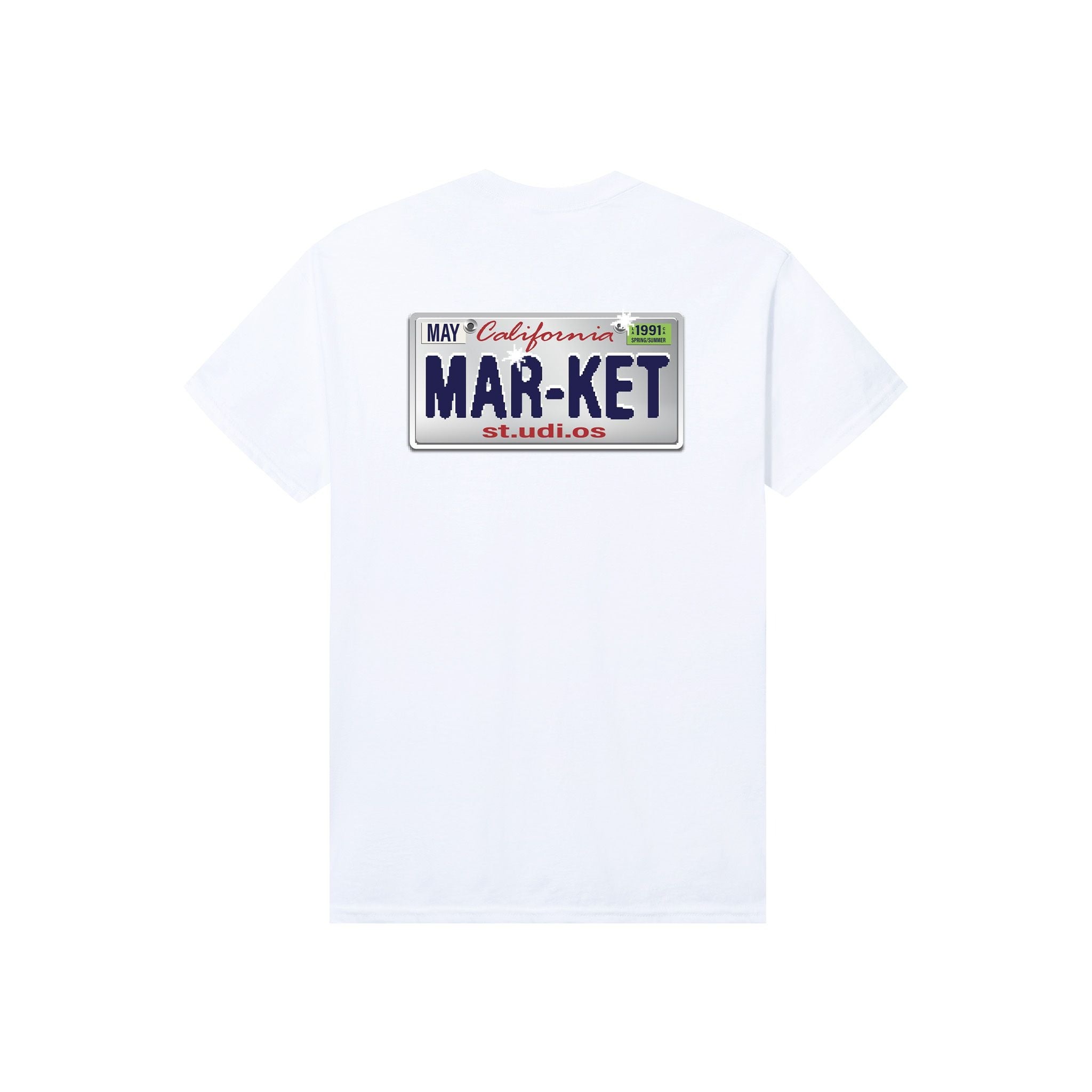 Market Studios | High Security Bear T-Shirt – White - Gallery Streetwear