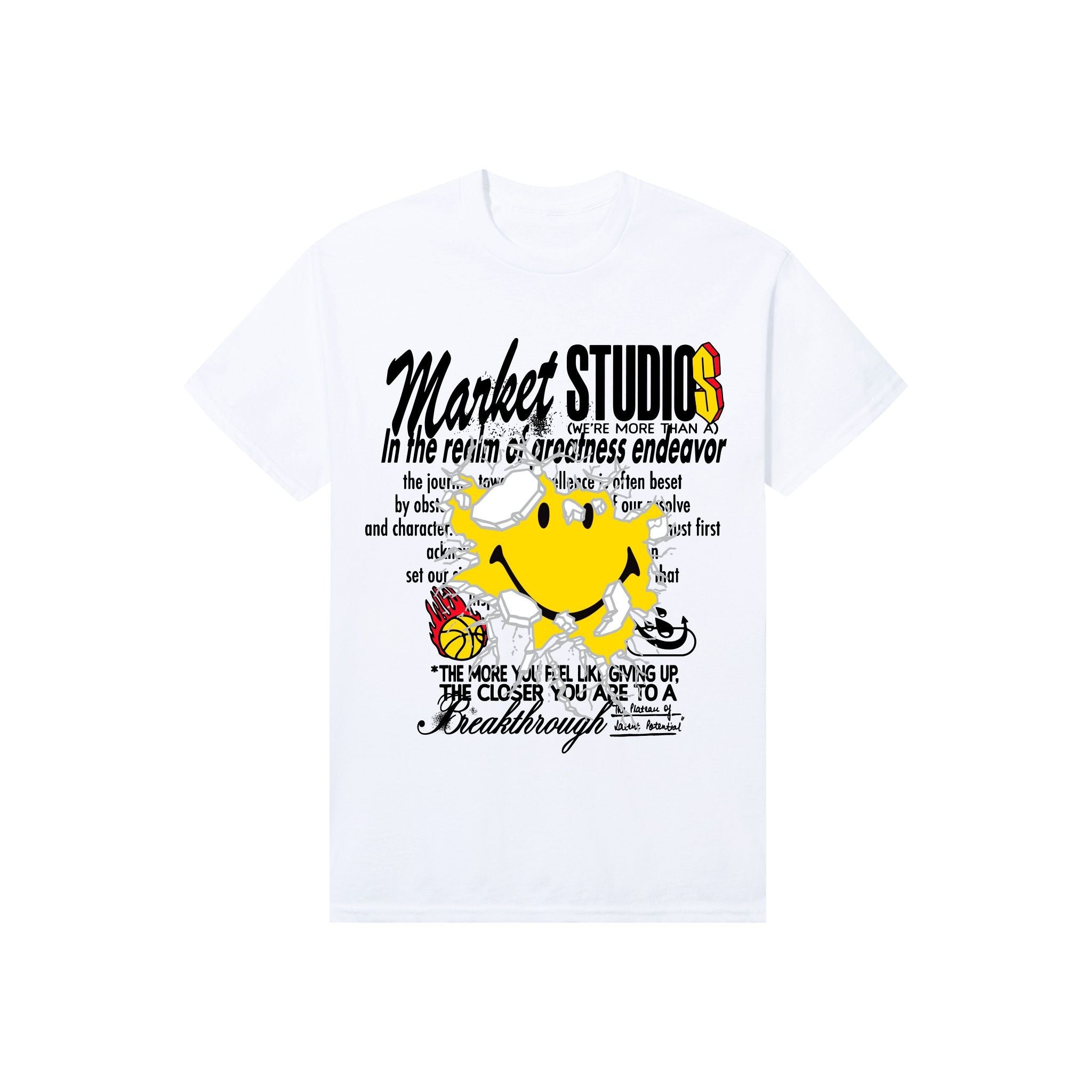 Market Studios | Smiley Greatness T-Shirt - Gallery Streetwear