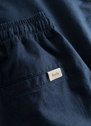 FORET SERENE LINEN SHORTS- NAVY - Gallery Streetwear