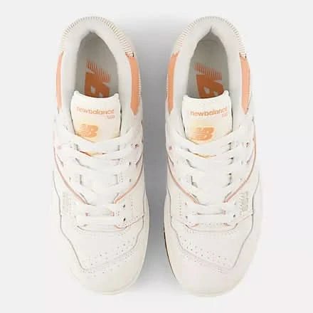 New Balance Women’s 550 – Sea Salt / Peach Nectar - Gallery Streetwear