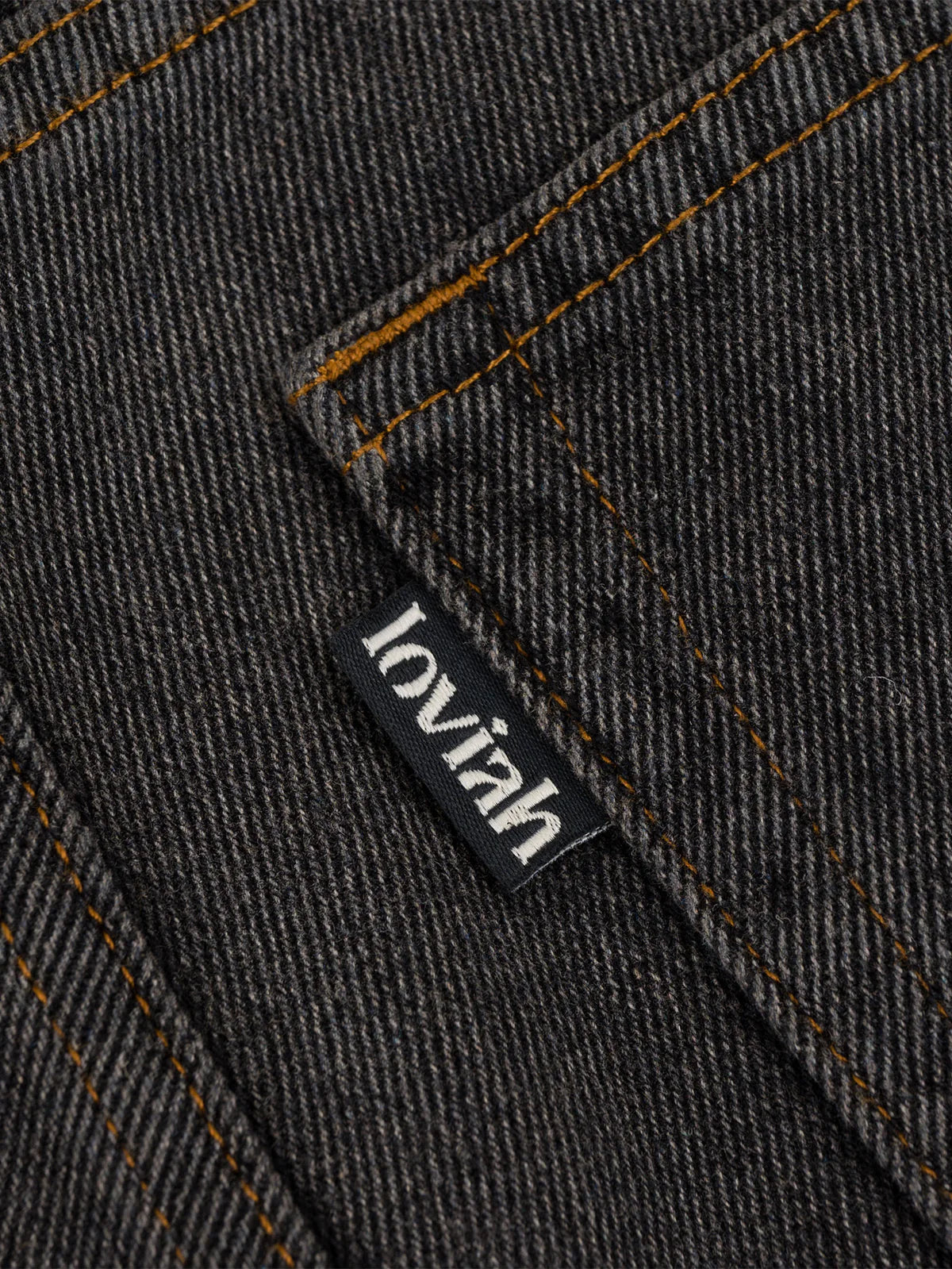 Loviah OG Baggy 5 Pocket Pants - Black Acid Wash