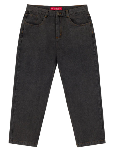 Loviah OG Baggy 5 Pocket Pants - Black Acid Wash