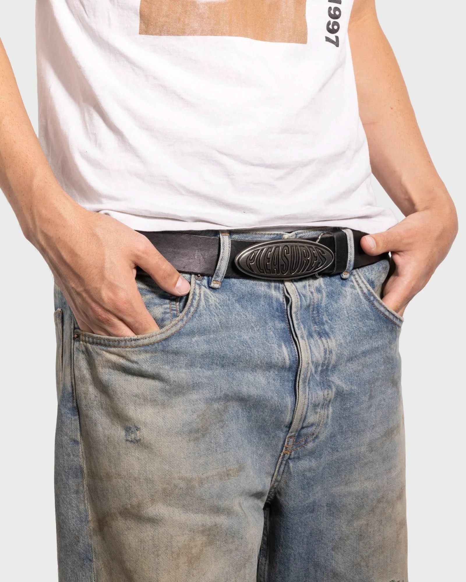 Pleasures Bubble Logo Belt - Gallery Streetwear