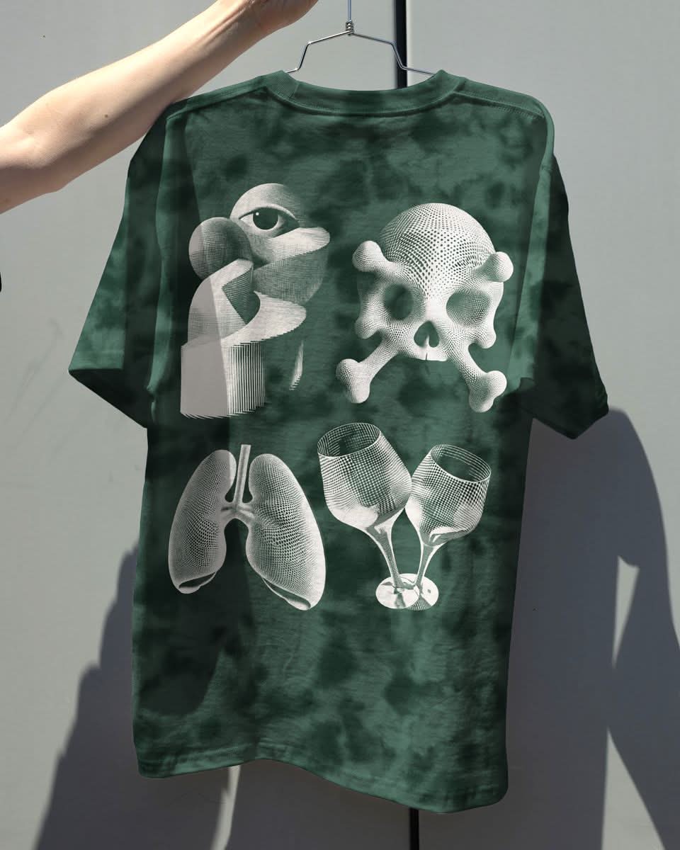 Pleasures Disfunction T-Shirt - Green - Gallery Streetwear