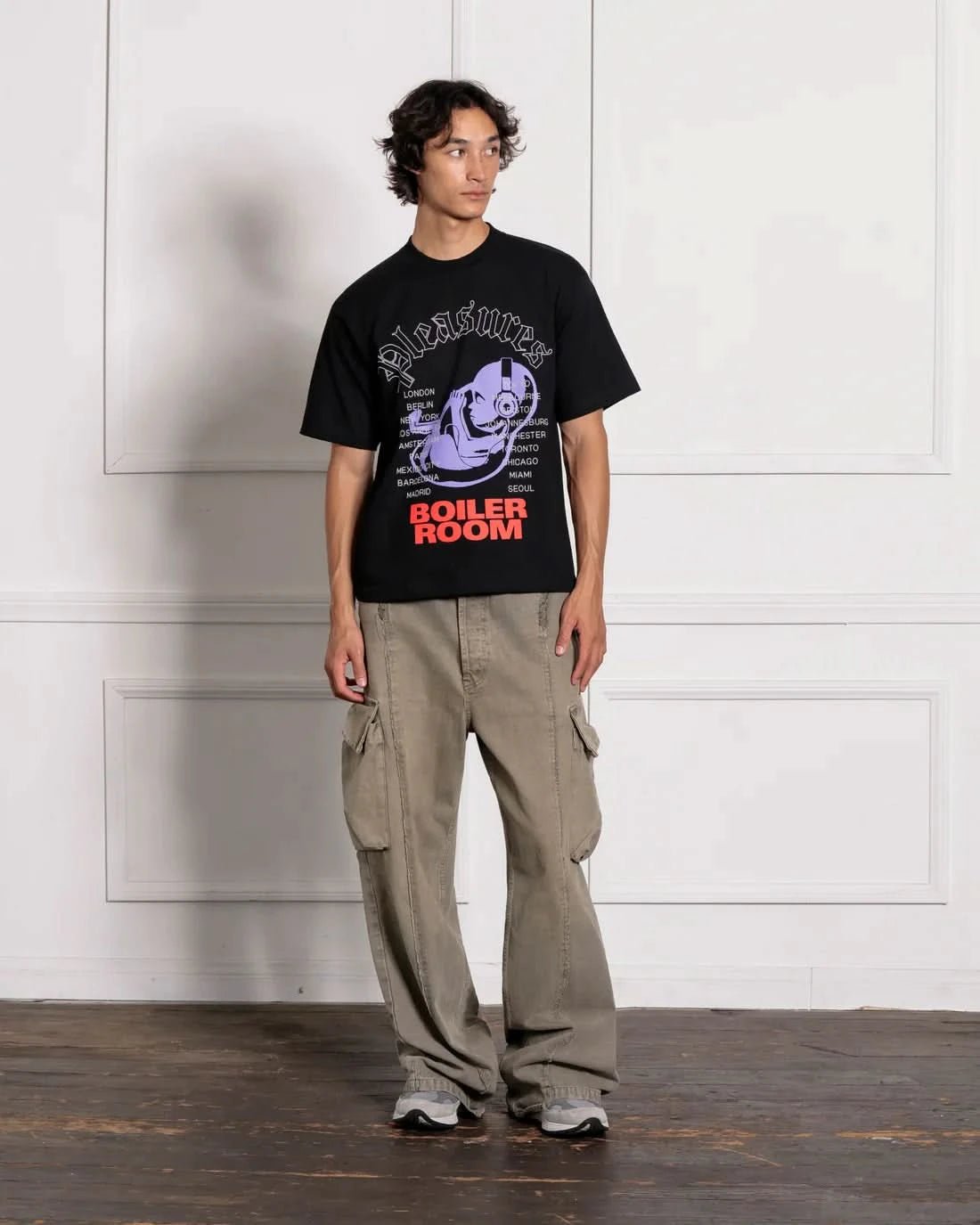 Pleasures x Boiler Room Headphone T-Shirt - Gallery Streetwear