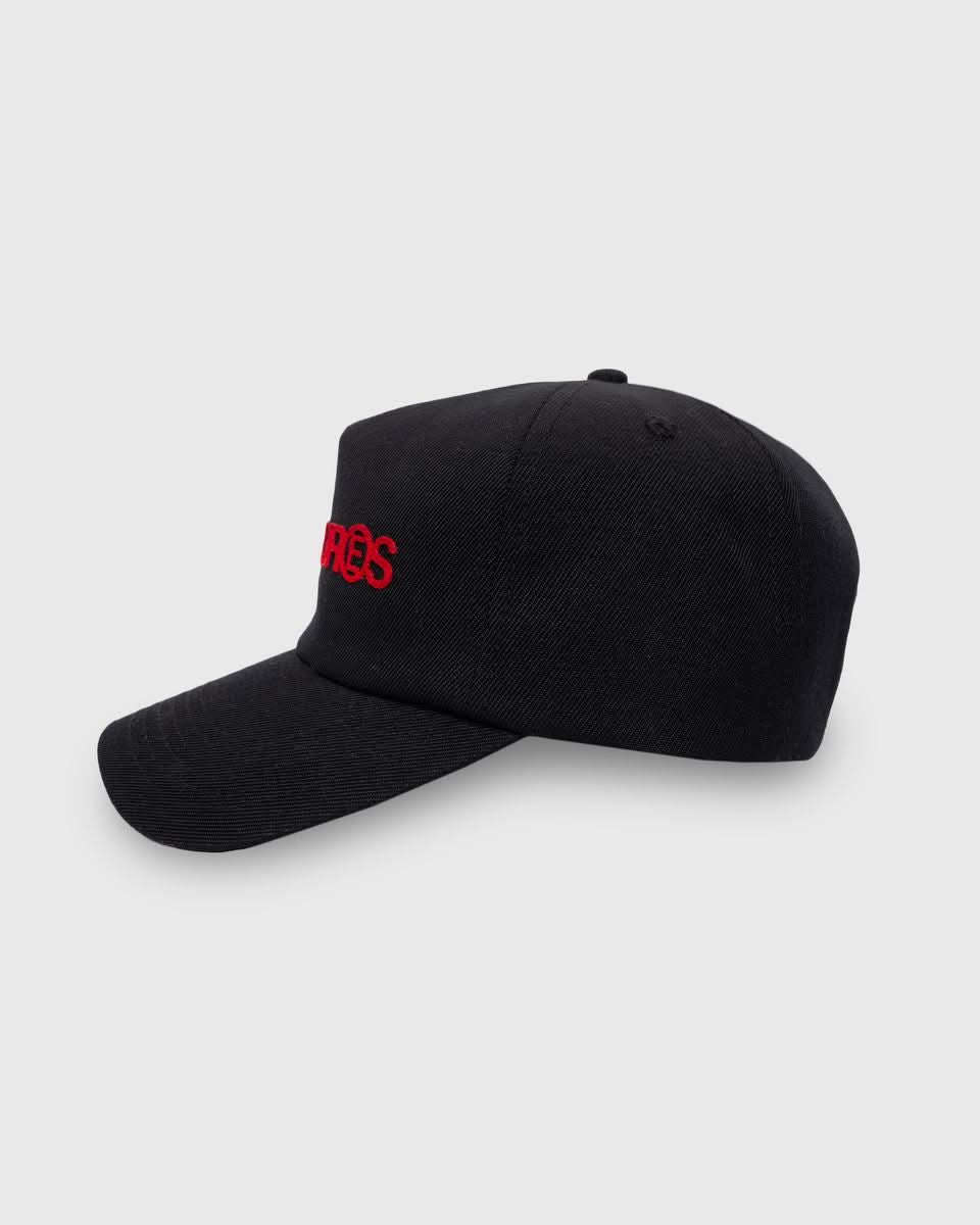 Pleasures Zine Strapback Hat - Black - Gallery Streetwear