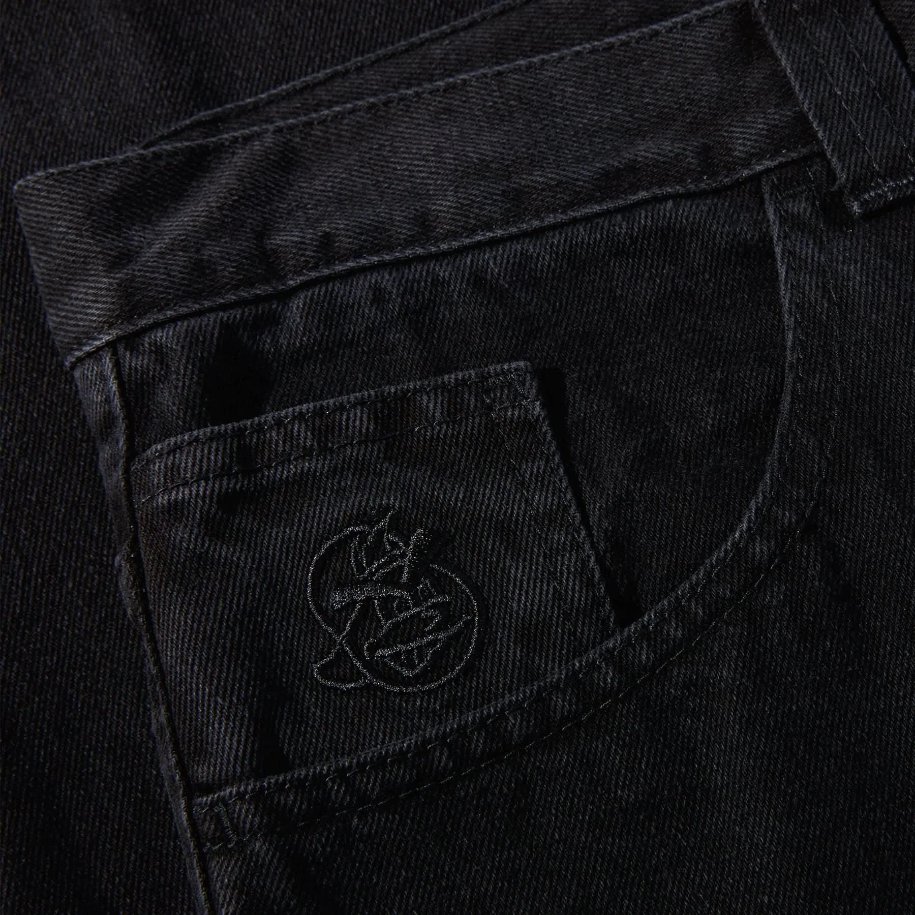 Polar Skate Co. 93 Denim Pants – Pitch Black - Gallery Streetwear