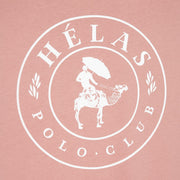 Helas Polo Club Long Sleeve Tee Poudre Red - Gallery Streetwear