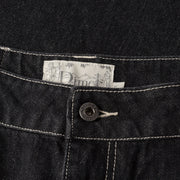 Dime - Classic Relaxed Denim Pants in Black Washed - Gallery Streetwear