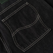 Dime - Classic Relaxed Denim Pants in Black Washed - Gallery Streetwear