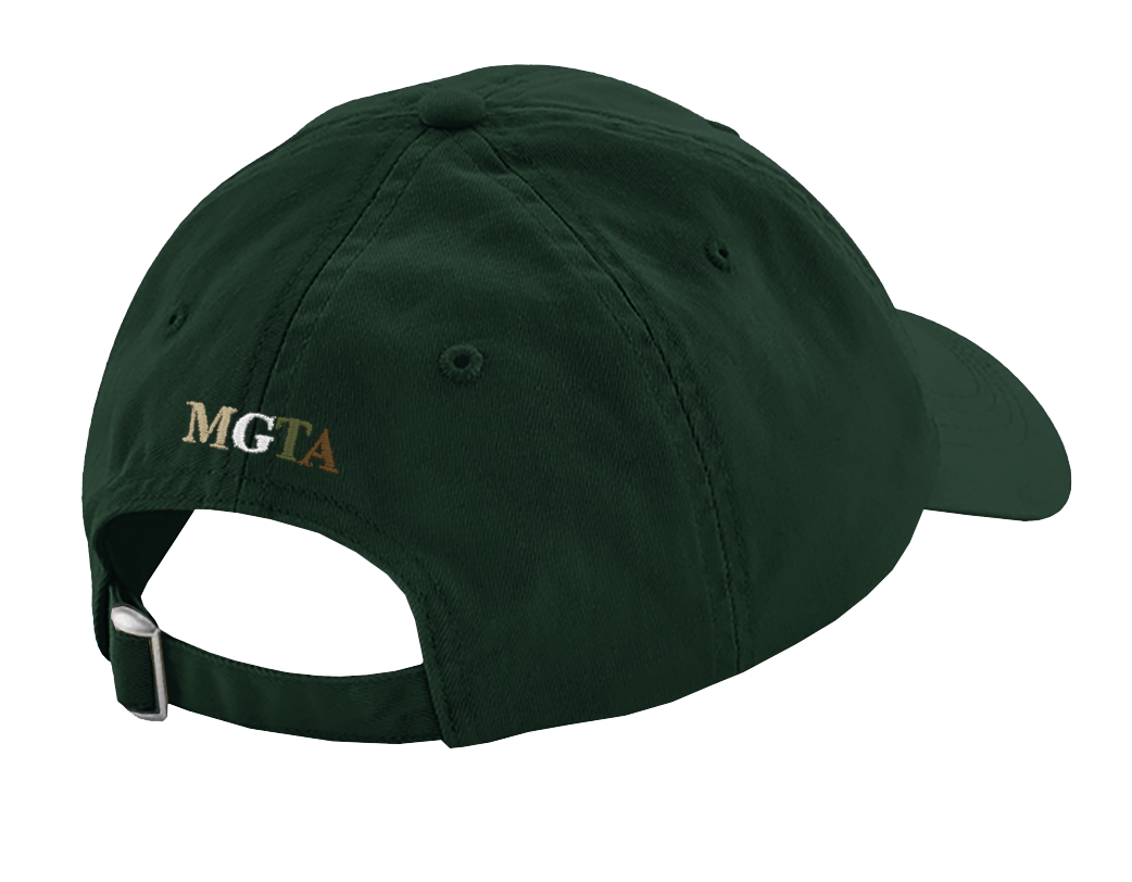 Magenta PWS Dad Hat Green