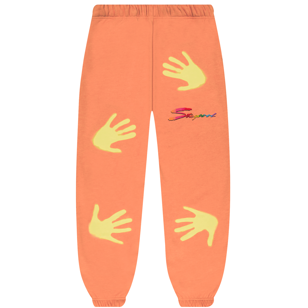Stay Cool NYC | Thermal Sweatpants Orange - Gallery Streetwear