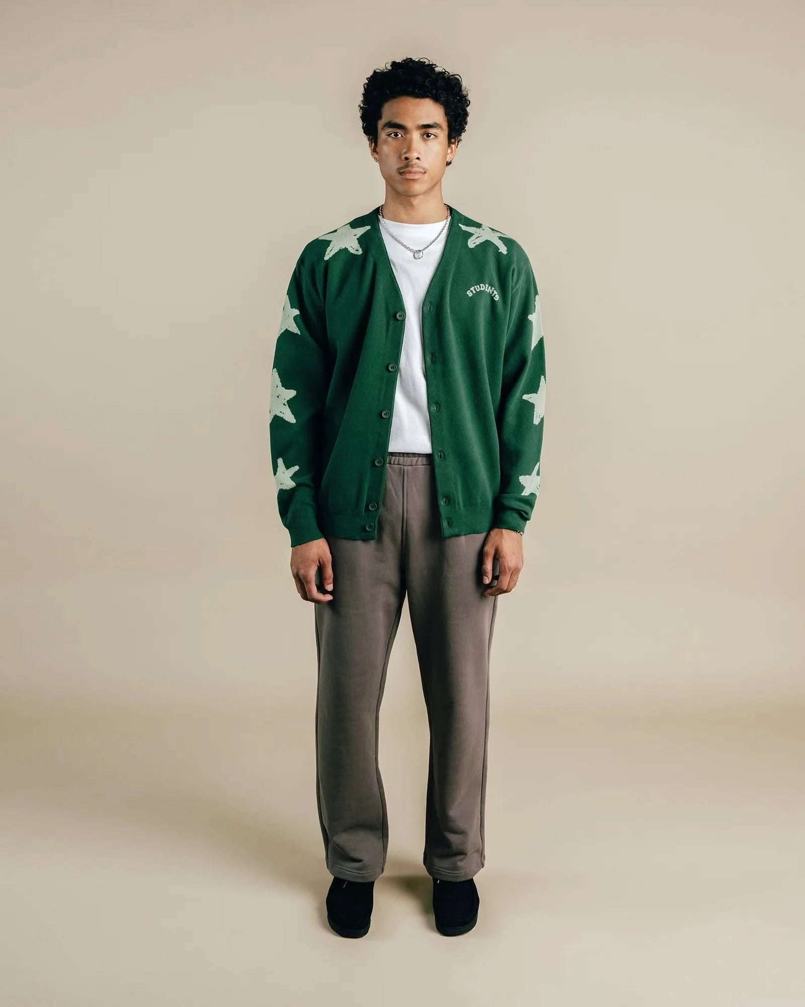 Students Golf Dexter Knit Cardigan Sweater - Gallery Streetwear