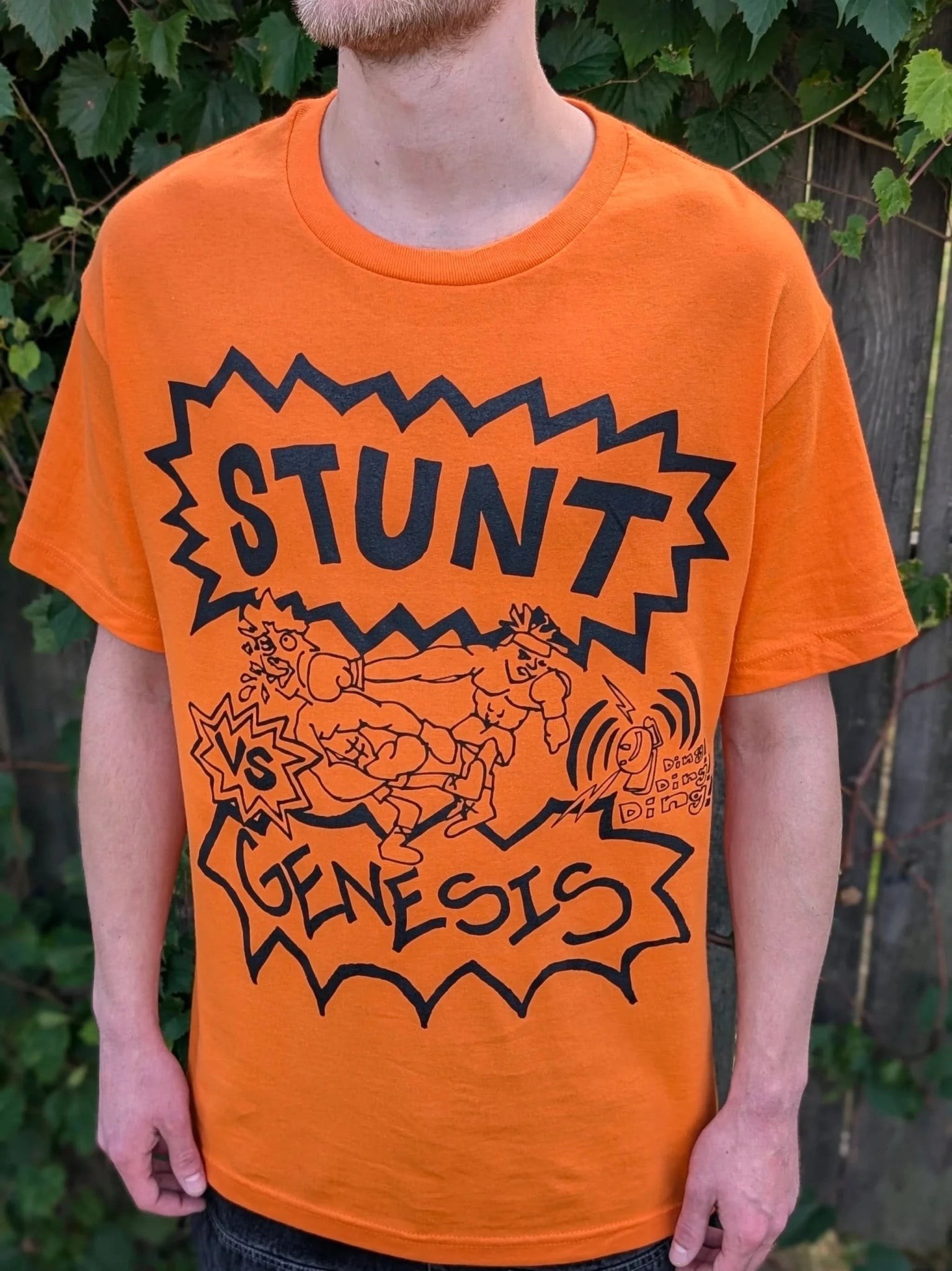 Stunt x Genesis | Knockout tee Orange - Gallery Streetwear