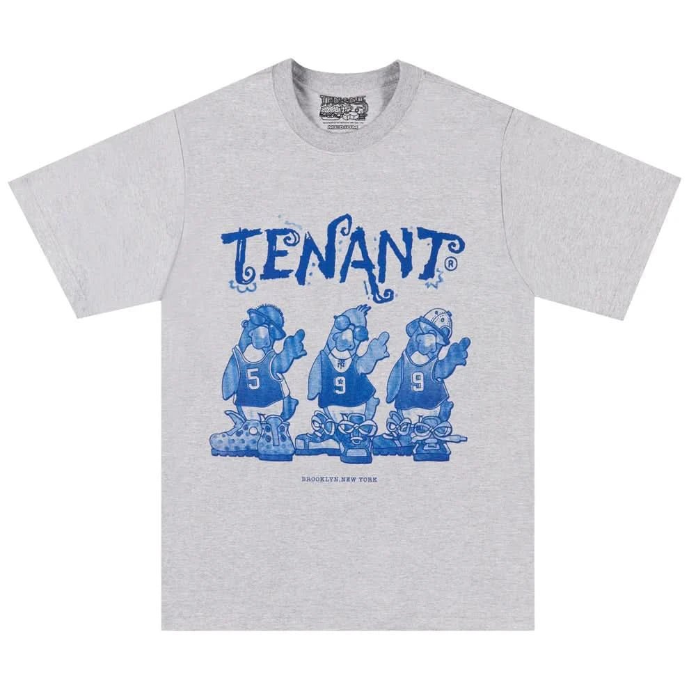Tenant NY Penguins Tee – Grey - Gallery Streetwear
