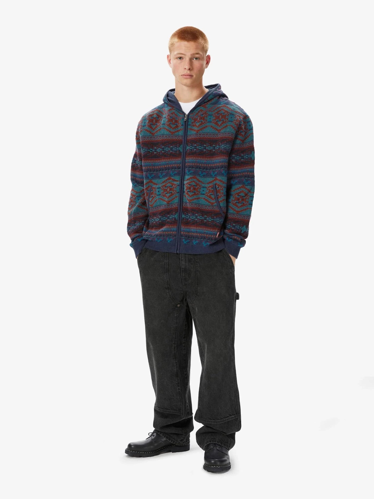 Thisisneverthat | Hooded zip up sweater - Gallery Streetwear