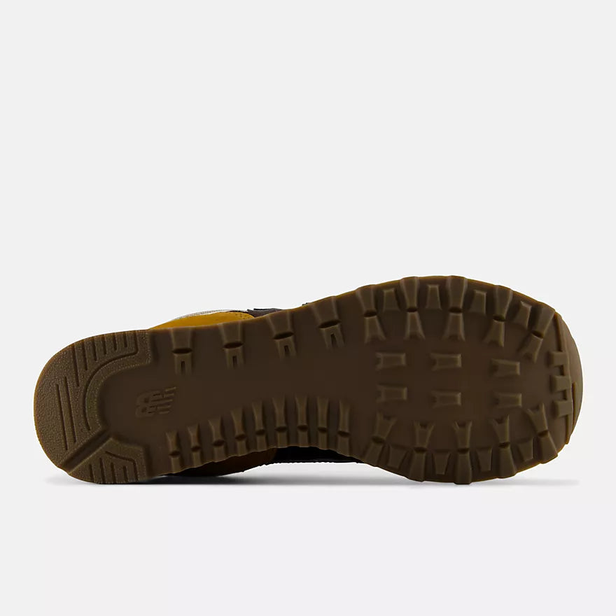 New Balance 574 Black Coffee/Breakfast Tea Men's Shoes