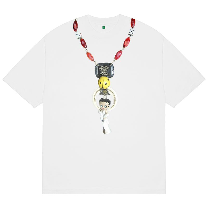b.Eautiful Leo Gon'do Smile T-Shirt White