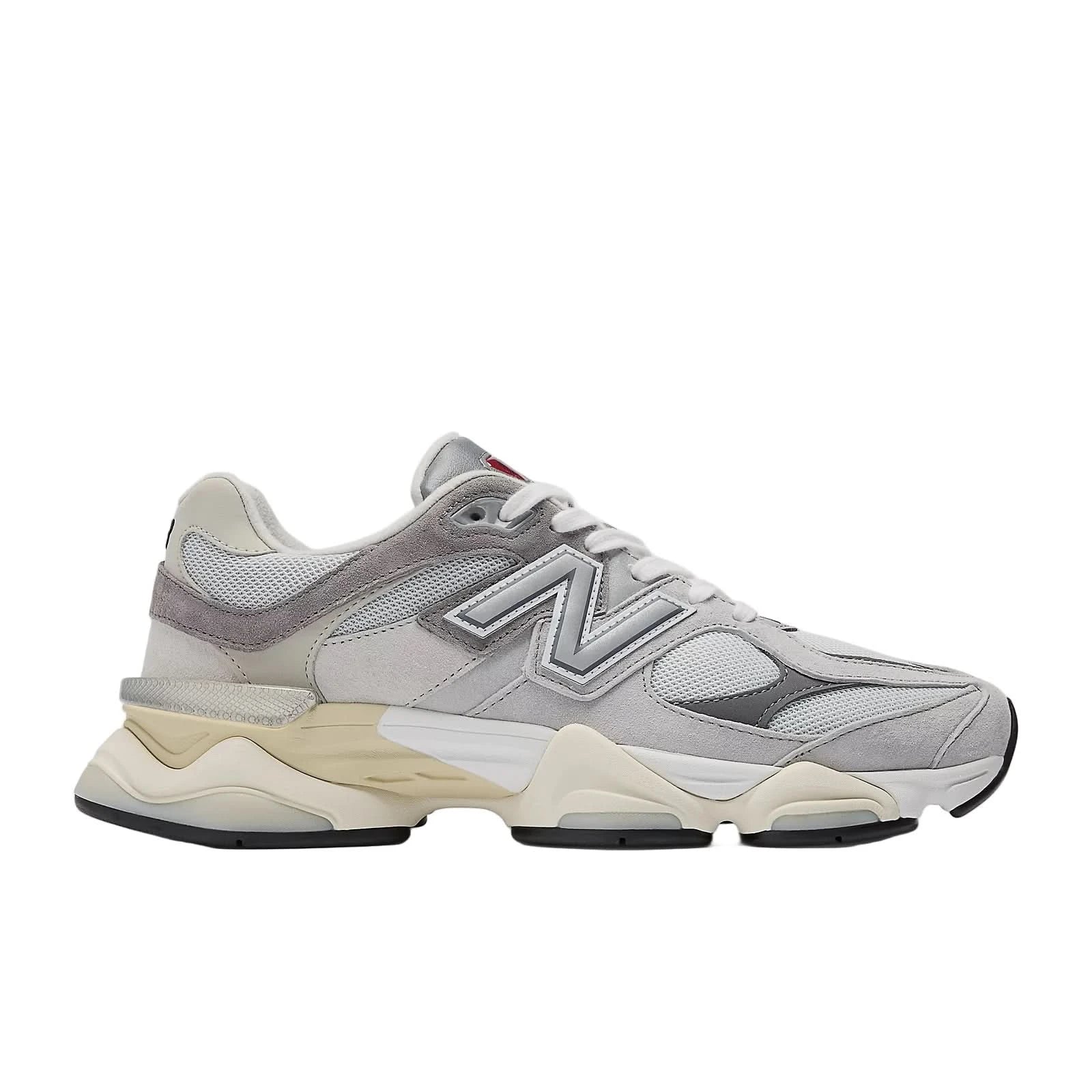 New Balance 9060 shoes – Rain Cloud / Castle Rock Grey now available at Gallery Streetwear Canada - Kelowna's #1 shoe store for fashion inspo, accessories, and shoes