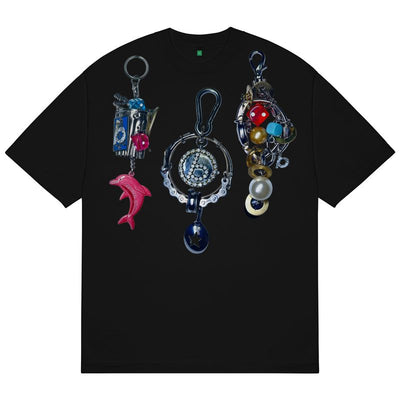 b.Eautiful Leo Gon'do 3 Chains T-Shirt Black