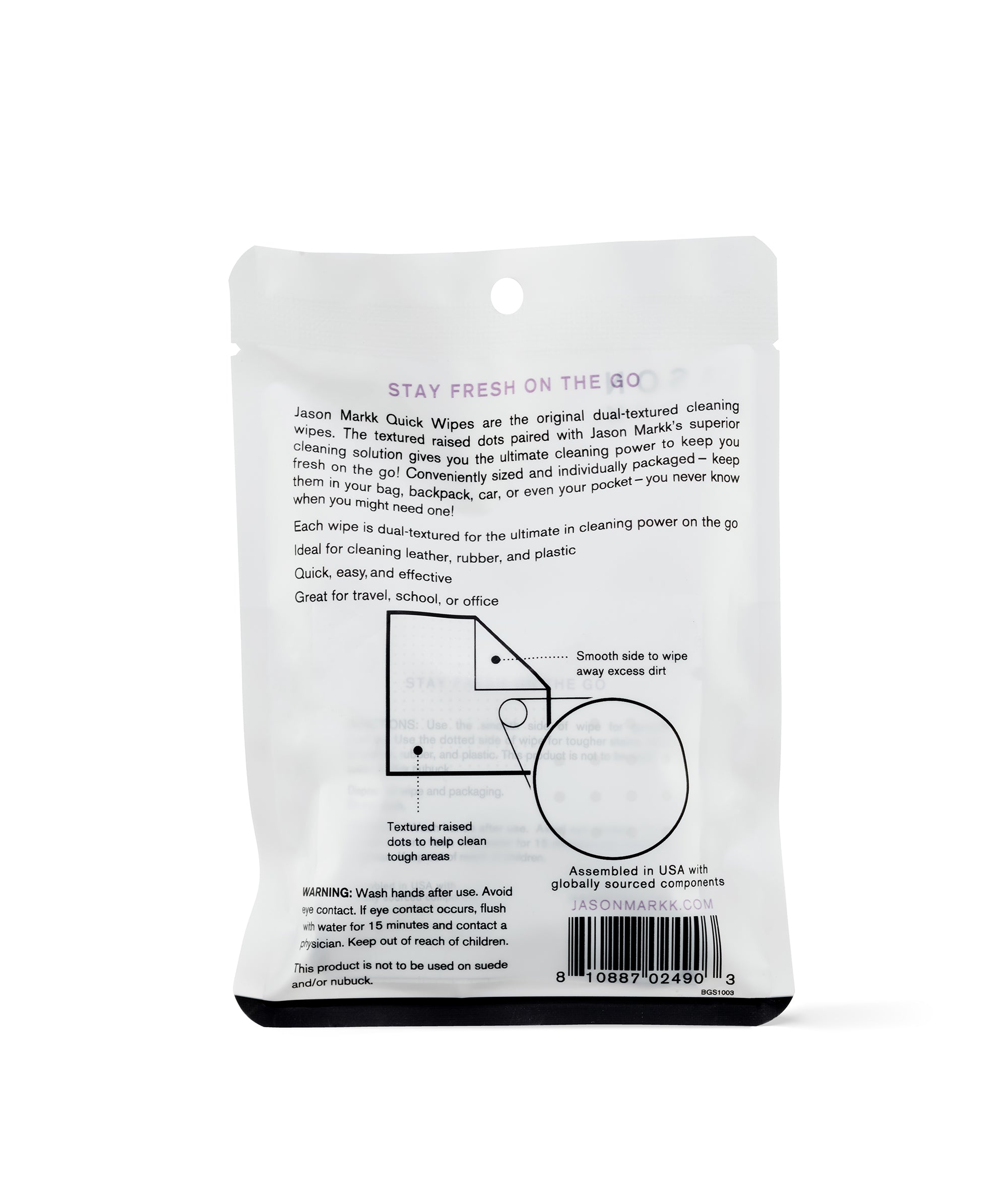 Jason Markk Quick Wipes 3-Pack