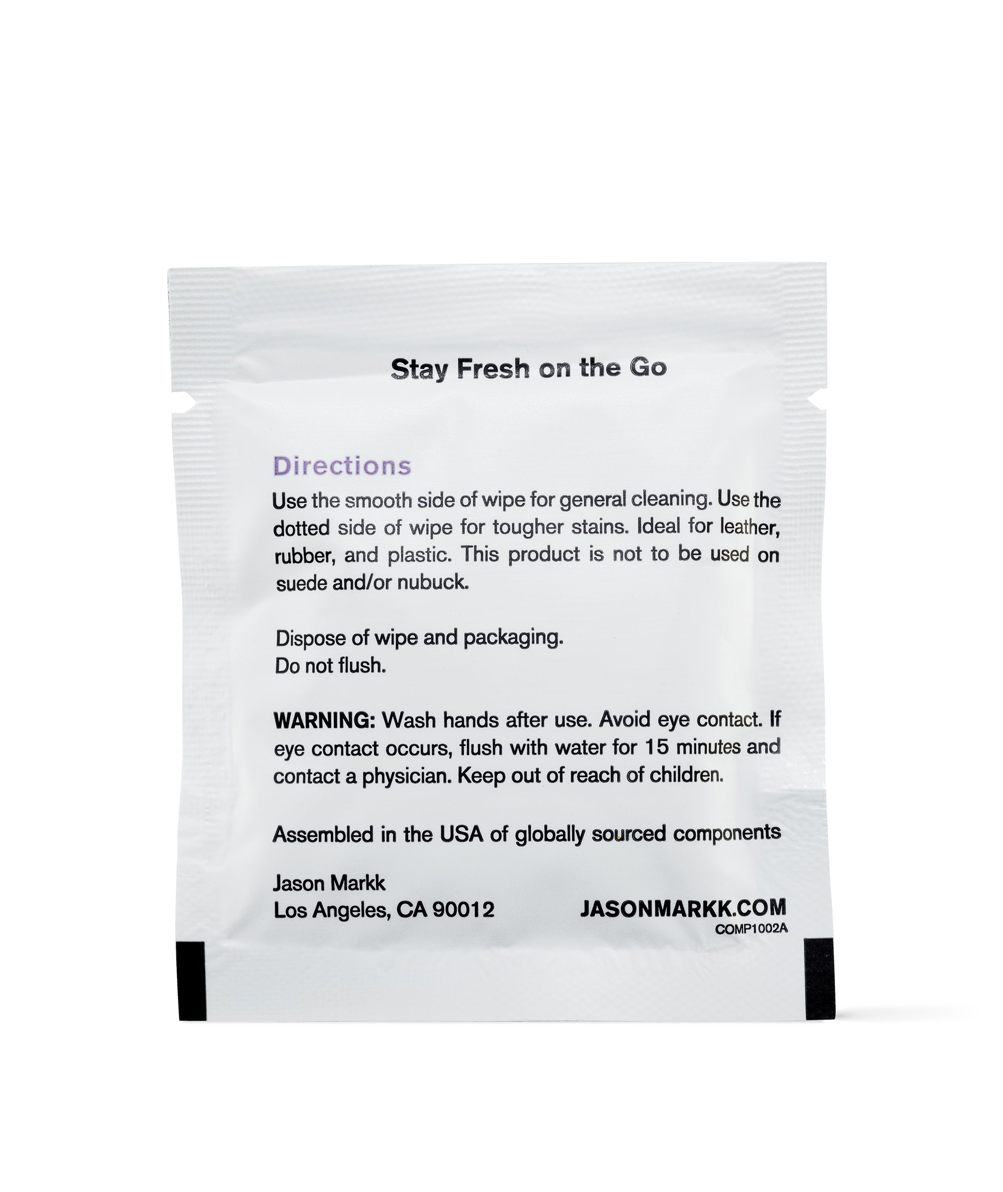Jason Markk Quick Wipes 3-Pack