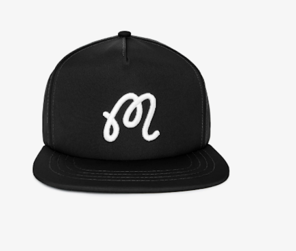 Malbon Golf M Snapback Hat Black
