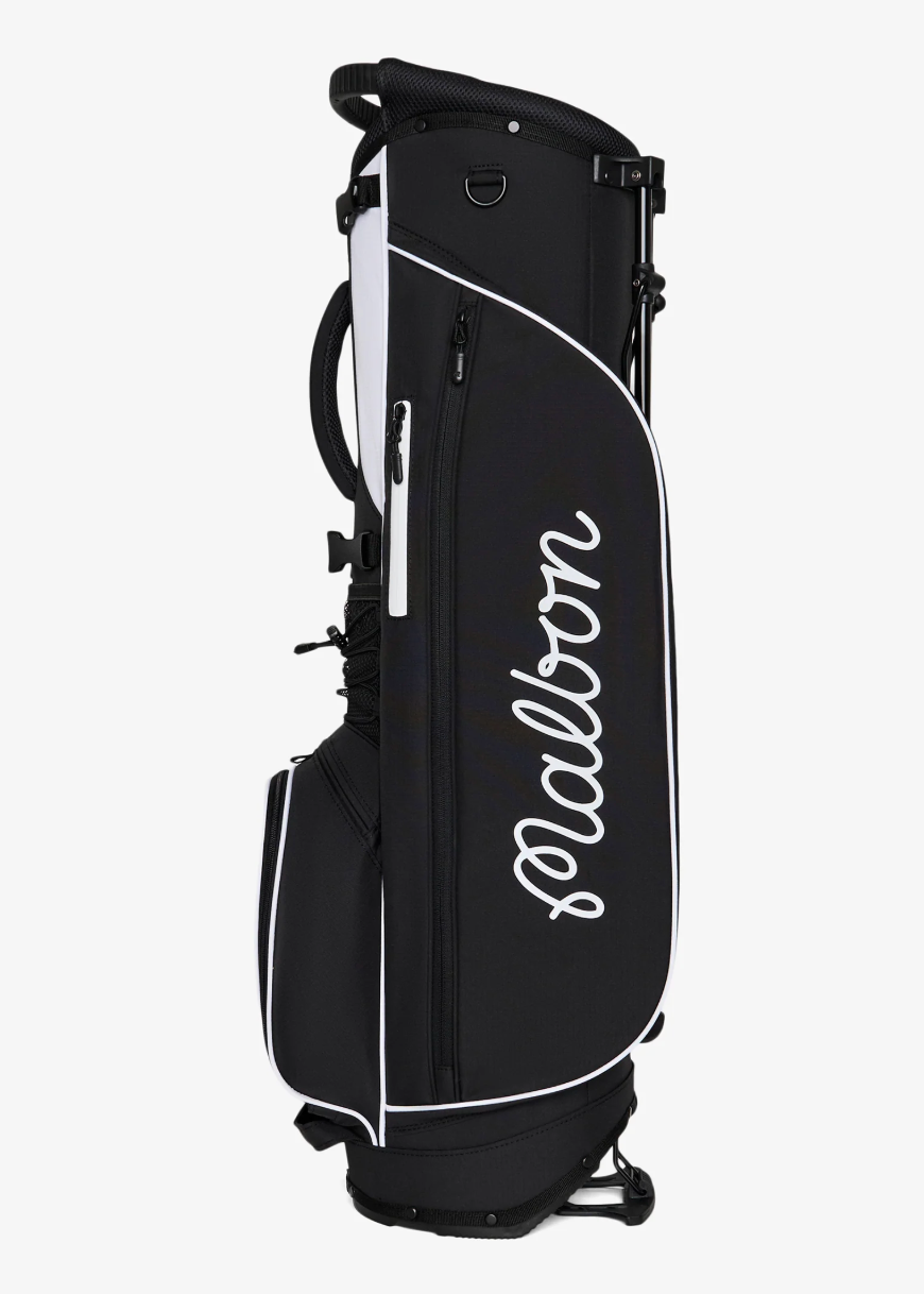 Malbon Golf Icons Walking Bag Black