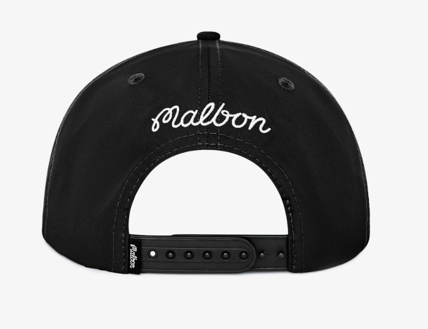 Malbon Golf M Snapback Hat Black
