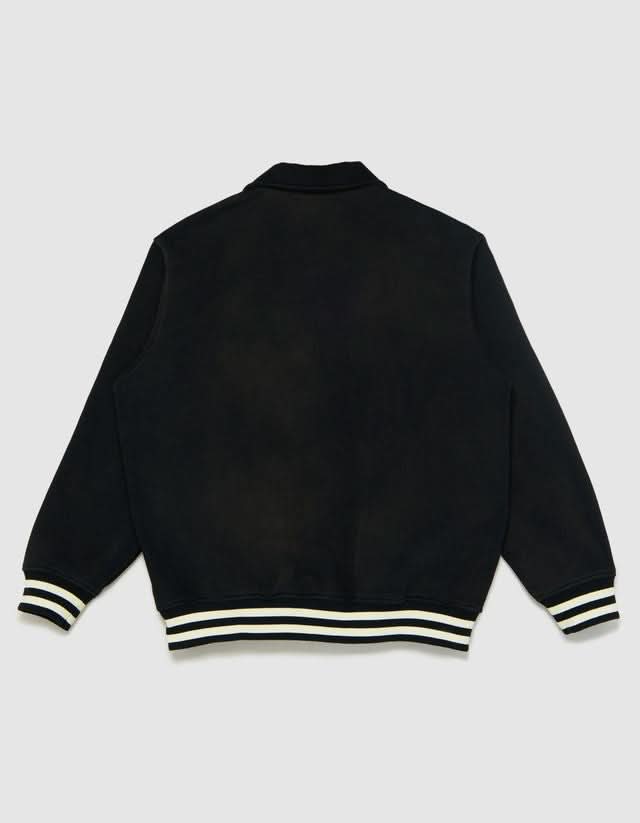Victoria HK | Handdrawn Gothic Half Zip Sweatshirt - Gallery Streetwear
