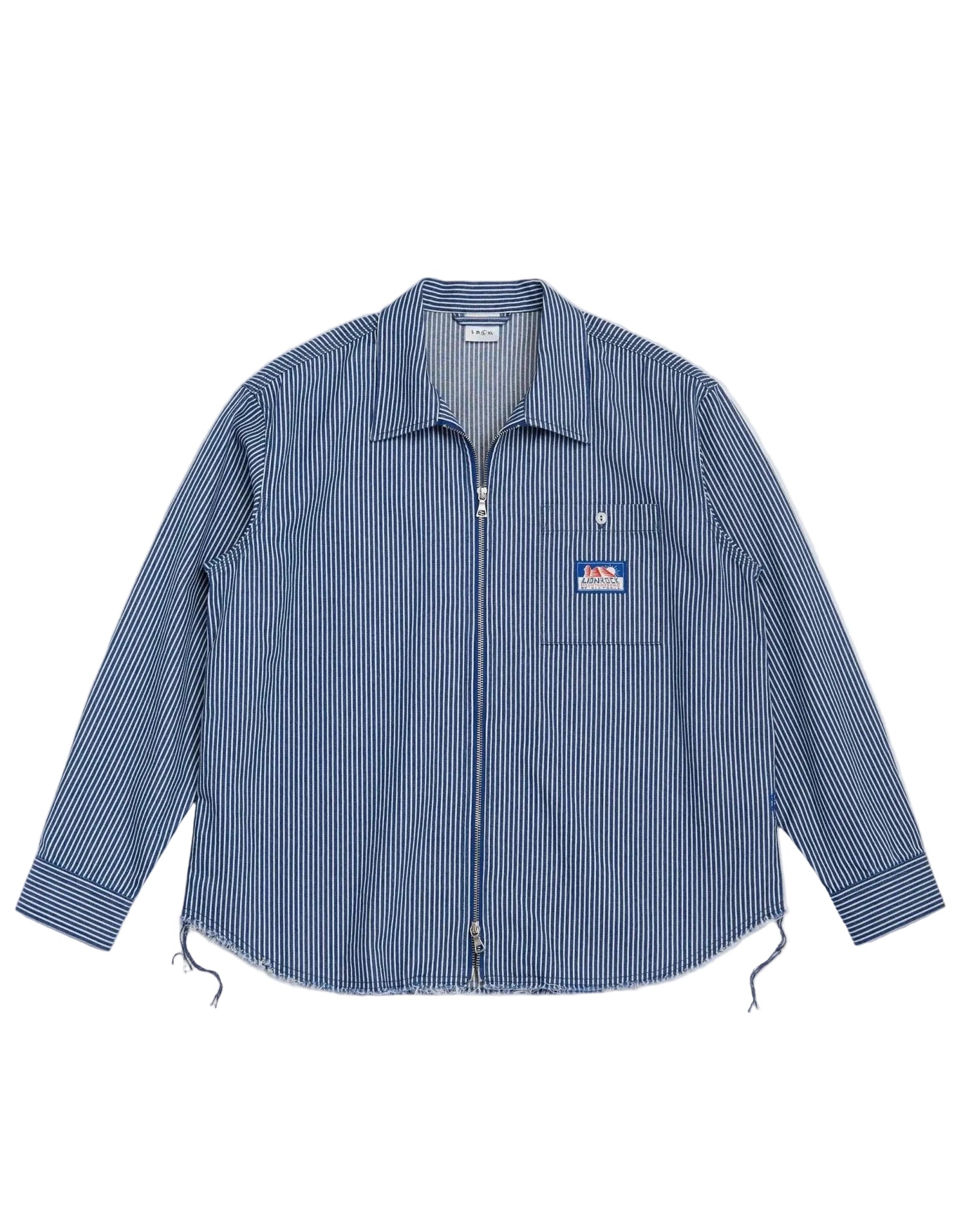 Victoria HK Lion Rock Hickory Zip Shirt - Gallery Streetwear