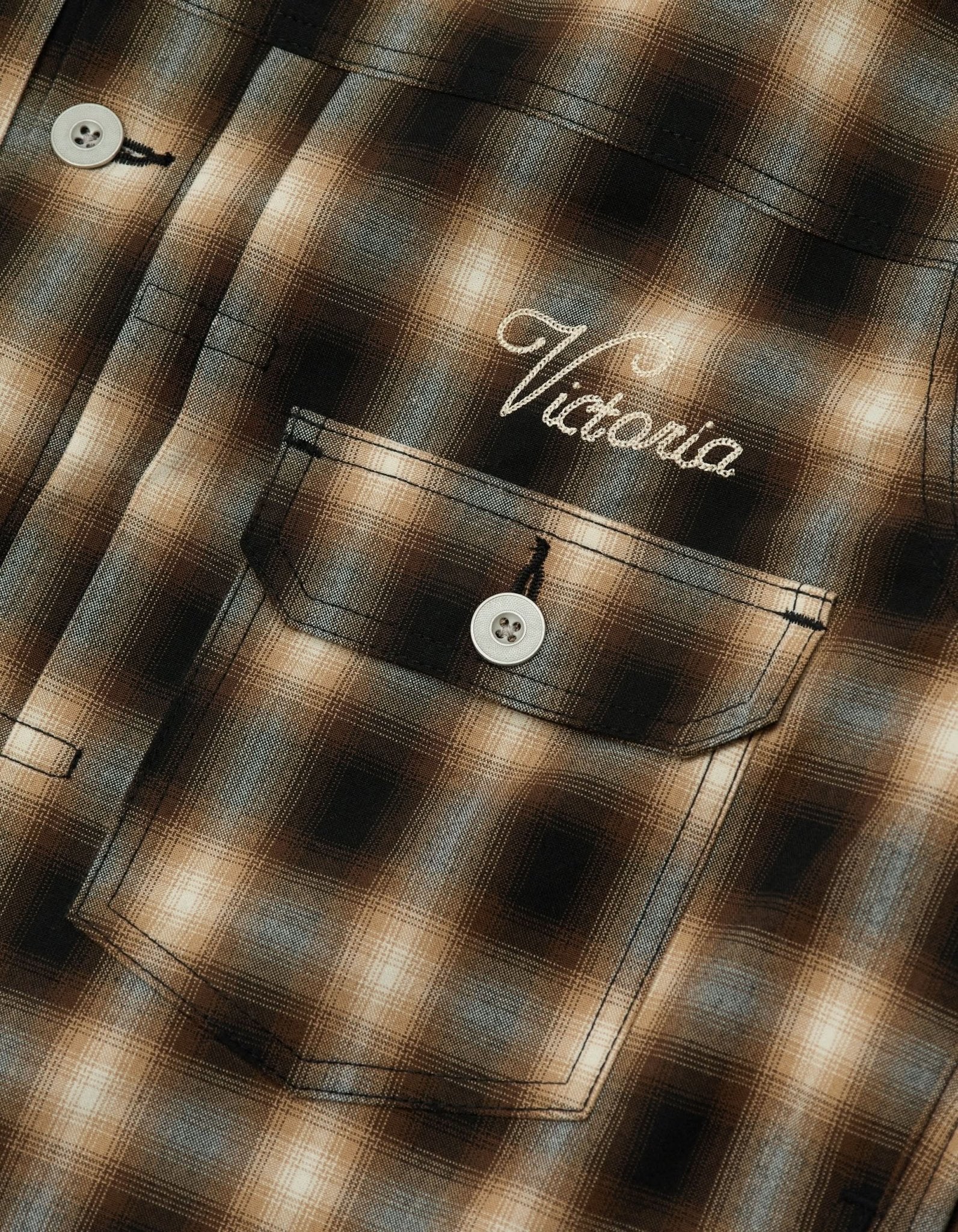 Victoria HK Plaid Type 1 Jacket - Gallery Streetwear