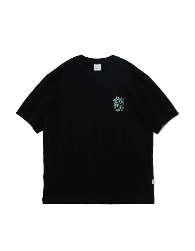Victoria HK QH Statue Tee - Black - Gallery Streetwear