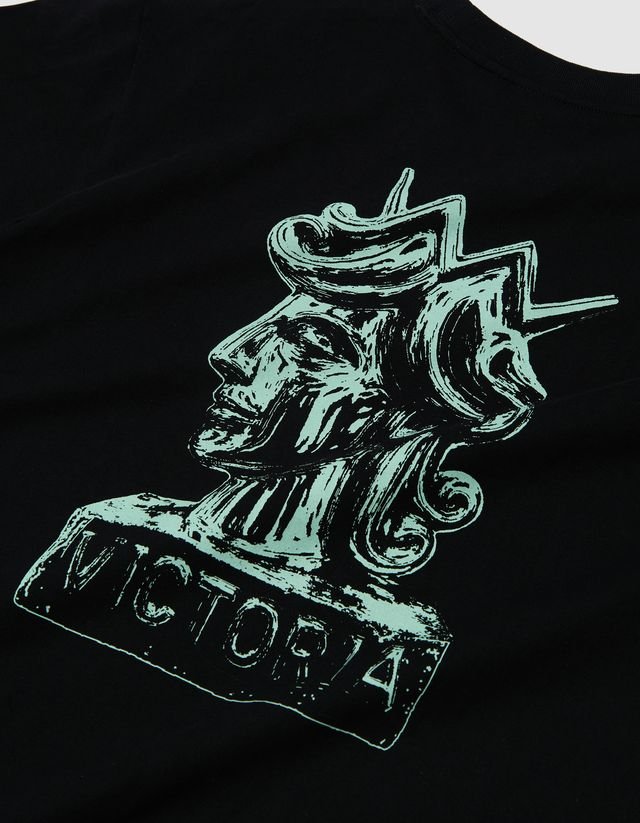 Victoria HK QH Statue Tee - Black - Gallery Streetwear