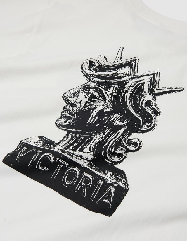 Victoria HK QH Statue Tee - White - Gallery Streetwear