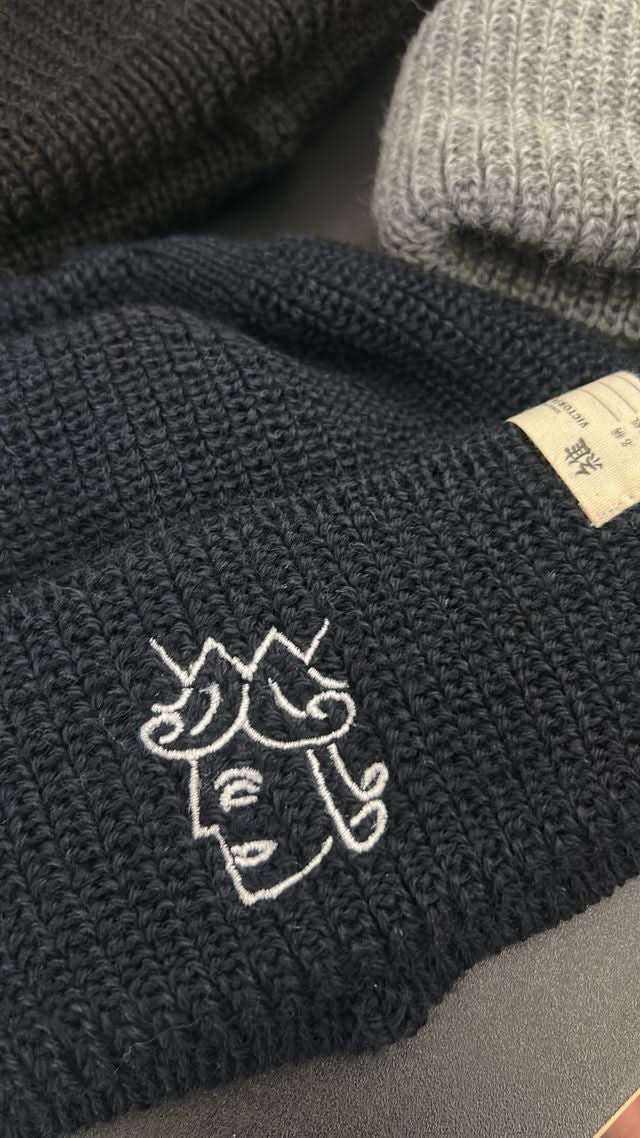 Victoria HK QueenHead Cuff Beanie - Gallery Streetwear